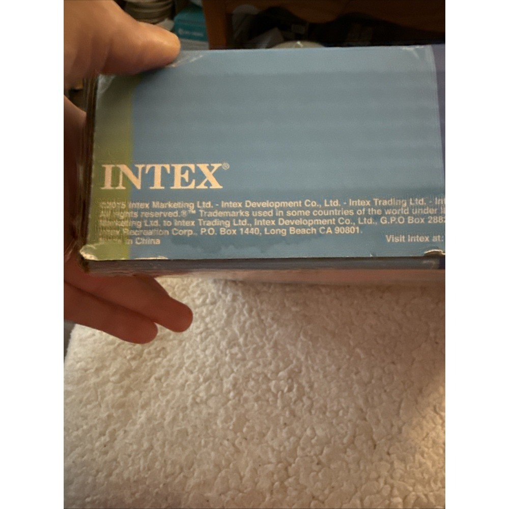 2015 New In Box Intex Inflatable Folding Lounge Chair Pool Float Pool Water - Picture 8 of 8